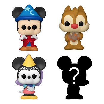 Disney Bitty POP! Vinyl Figure 4-Pack Sorcerer Mickey 2,5 cm