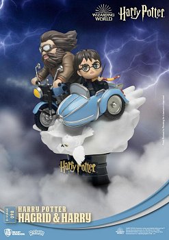 Harry Potter D-Stage PVC Diorama Hagrid & Harry New Version 15 cm