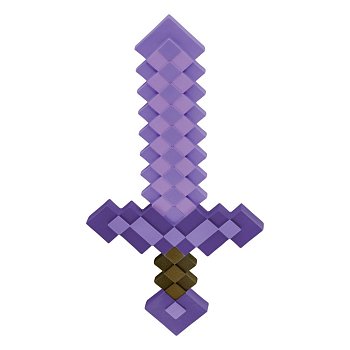 Minecraft plastová replika začarovaného meče 51 cm
