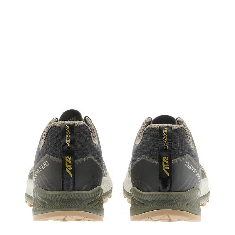 Běžecké boty LOWA AMPLUX 2 GTX black/olive UK 8,5