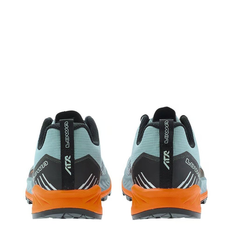 Běžecké boty LOWA AMPLUX 2 GTX smoke blue/orange UK 8