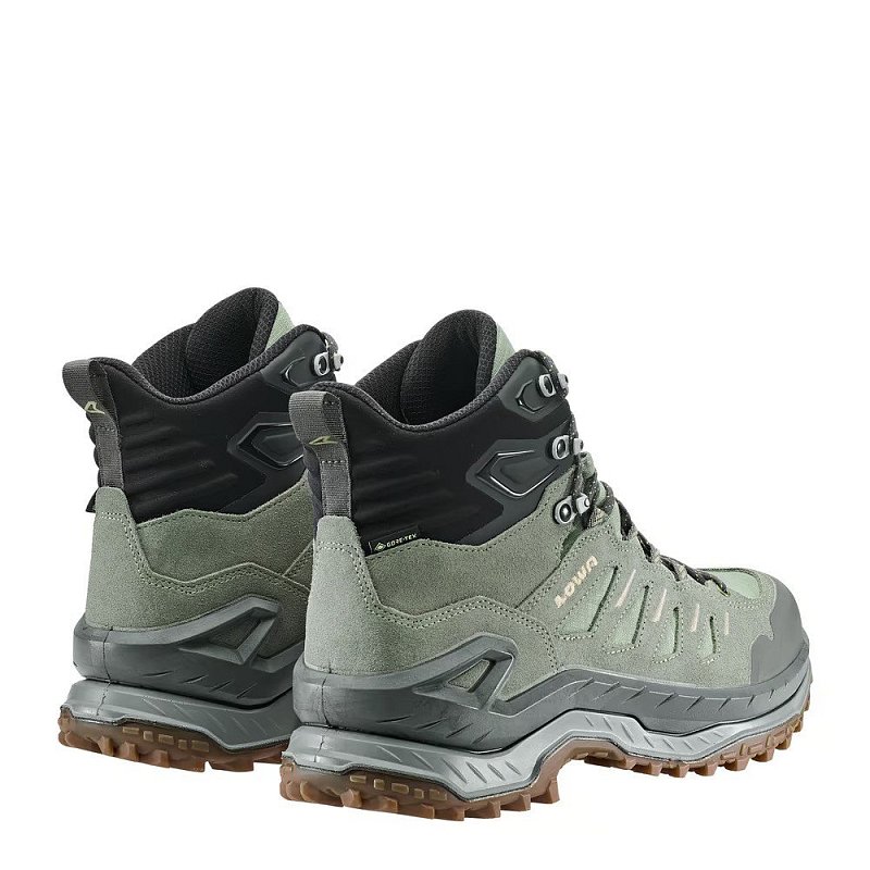 Kotníkové boty LOWA INNOVO GTX MID seaweed/dune UK 9,5
