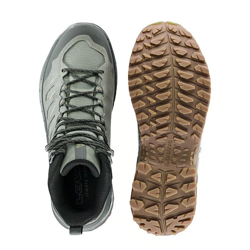 Kotníkové boty LOWA INNOVO GTX MID seaweed/dune UK 9,5