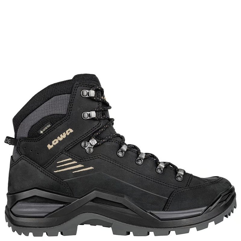Kotníkové boty LOWA RENEGADE EVO GTX MID black/dune UK 15