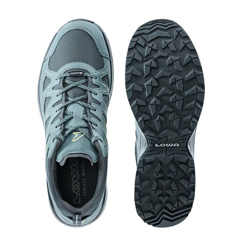 Multifunkční boty LOWA INNOX EVO II GTX LO dark petrol/grey UK 9